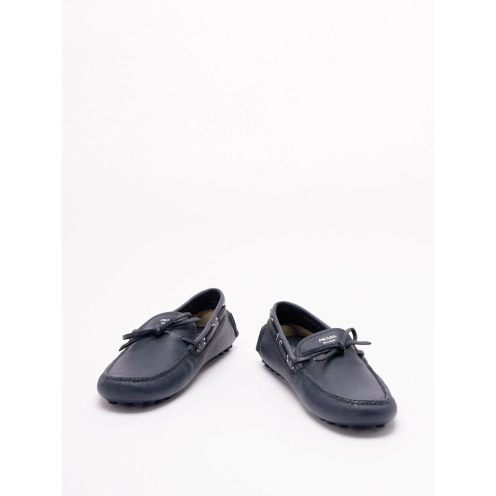 Prada Men Leather `Driver` Loafers - Picture 2 of 5